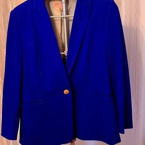 Philosophy blue suit jacket size 12